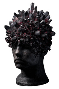 Crystal Head Statue Vinyl Car Decal Sticker – Waterproof & UV-Resistant 8"