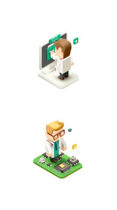 Digital Doctor Transformation Vinyl Car Decal Sticker – Waterproof & UV-Resistant 8"