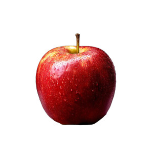 Apple V2 Vinyl Car Decal Sticker – Waterproof & UV-Resistant 8"