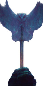 Mystical Sword Scene Vinyl Car Decal Sticker – Waterproof & UV-Resistant 8"