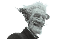 Energetic Old Man Vinyl Car Decal Sticker – Waterproof & UV-Resistant 8"