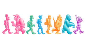 Doodle Action Figures Vinyl Car Decal Sticker – Waterproof & UV-Resistant 8" Doodle Action Figures Vinyl Car Decal Sticker – Waterproof & UV-Resistant 8"