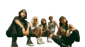 Stylish Friends In Madrid Vinyl Car Decal Sticker – Waterproof & UV-Resistant 8"