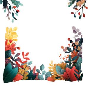 Colorful Vegetation Sticker Vinyl Car Decal Sticker – Waterproof & UV-Resistant 8"