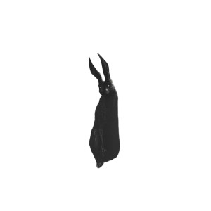 Ancient Rabbit Creature Vinyl Car Decal Sticker – Waterproof & UV-Resistant 8"