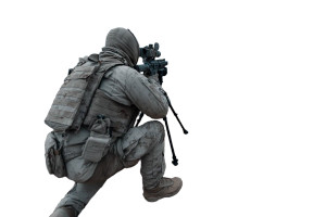 Turkish Soldier Observation V2 Vinyl Car Decal Sticker – Waterproof & UV-Resistant 8"