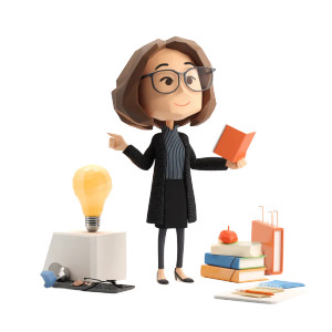 Professional Educator Portrait Vinyl Car Decal Sticker – Waterproof & UV-Resistant 8" Professional Educator Portrait Vinyl Car Decal Sticker – Waterproof & UV-Resistant 8"