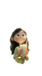 Girl Drinking Milk Vinyl Car Decal Sticker – Waterproof & UV-Resistant 8" Girl Drinking Milk Vinyl Car Decal Sticker – Waterproof & UV-Resistant 8"