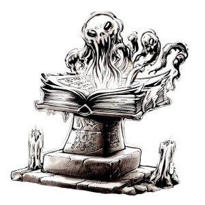 The Whispering Book Vinyl Car Decal Sticker – Waterproof & UV-Resistant 8"