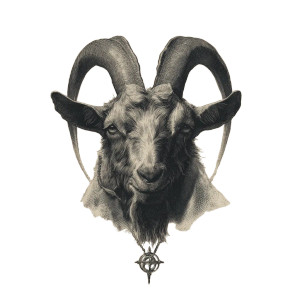 Occult Goat Head Vinyl Car Decal Sticker – Waterproof & UV-Resistant 8" Occult Goat Head Vinyl Car Decal Sticker – Waterproof & UV-Resistant 8"
