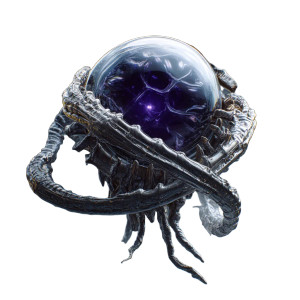 Alien Artifact Vinyl Car Decal Sticker – Waterproof & UV-Resistant 8"