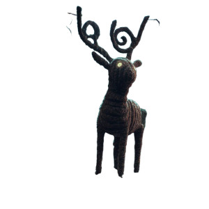 Celestial Stag Vinyl Car Decal Sticker – Waterproof & UV-Resistant 8"