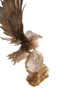 Magic Sealed Eagle Vinyl Car Decal Sticker – Waterproof & UV-Resistant 8"