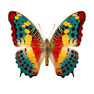 Colorful Butterfly Vinyl Car Decal Sticker – Waterproof & UV-Resistant 8" Colorful Butterfly Vinyl Car Decal Sticker – Waterproof & UV-Resistant 8"