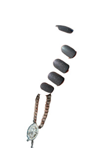 Elegant Jewelry Hand Vinyl Car Decal Sticker – Waterproof & UV-Resistant 8"