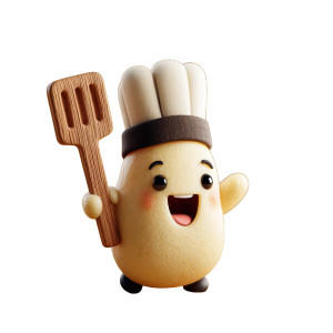 Chef Potato Cartoon Vinyl Car Decal Sticker – Waterproof & UV-Resistant 8" Chef Potato Cartoon Vinyl Car Decal Sticker – Waterproof & UV-Resistant 8"