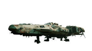 Pirate Spaceship Clearing Vinyl Car Decal Sticker – Waterproof & UV-Resistant 8"