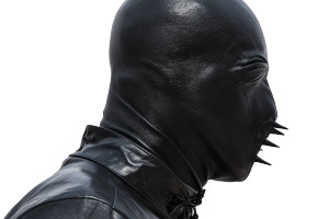 Latex Leather Suit Vinyl Car Decal Sticker – Waterproof & UV-Resistant 8"