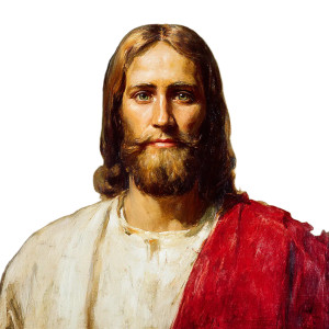 Compassionate Jesus Portrait V2 Vinyl Car Decal Sticker – Waterproof & UV-Resistant 8"