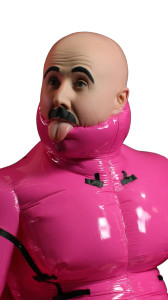 Bald Man In Suit Vinyl Car Decal Sticker – Waterproof & UV-Resistant 8"