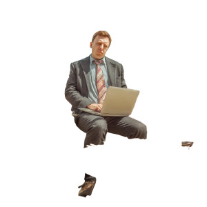 Stressed Real Estate Agent Vinyl Car Decal Sticker – Waterproof & UV-Resistant 8"