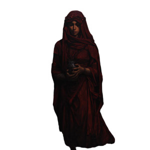 Mary Magdalene Vinyl Car Decal Sticker – Waterproof & UV-Resistant 8"
