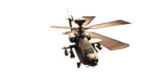 Apache Helicopter Canyon Vinyl Car Decal Sticker – Waterproof & UV-Resistant 8"