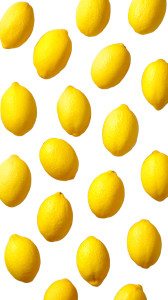 Yellow Lemons Flatlay Vinyl Car Decal Sticker – Waterproof & UV-Resistant 8"