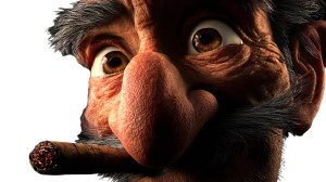 Old Man Smoking V2 Vinyl Car Decal Sticker – Waterproof & UV-Resistant 8"