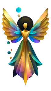 Golden Angel V5 Vinyl Car Decal Sticker – Waterproof & UV-Resistant 8" Golden Angel V5 Vinyl Car Decal Sticker – Waterproof & UV-Resistant 8"