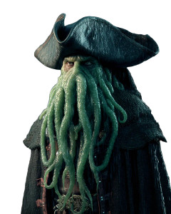 Davy Jones Fantasy Vinyl Car Decal Sticker – Waterproof & UV-Resistant 8"