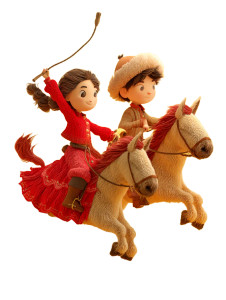 Magical Spring Ride Vinyl Car Decal Sticker – Waterproof & UV-Resistant 8"