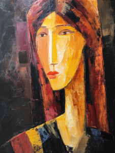 Modigliani'S Masterpiece V2 Vinyl Car Decal Sticker – Waterproof & UV-Resistant 8"