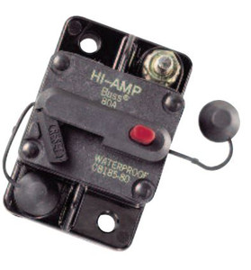 Bussman Circuit Breaker | TYPE III 150 Amp/42 Volt DC | Flush-Mount Waterproof | For Trucks, Buses, RVs | Switchable Reset Bussman Circuit Breaker | TYPE III 150 Amp/42 Volt DC | Flush-Mount Waterproof | For Trucks, Buses, RVs | Switchable Reset