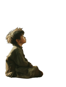 Ancient Chinese Boy V2 Vinyl Car Decal Sticker – Waterproof & UV-Resistant 8"