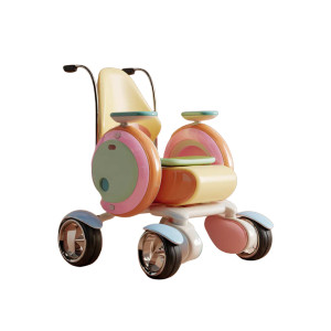 Futuristic Child Wheelchair Vinyl Car Decal Sticker – Waterproof & UV-Resistant 8"