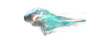 Ai Brain Concept Vinyl Car Decal Sticker – Waterproof & UV-Resistant 8"