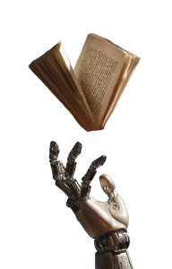 Floating Book Hand Vinyl Car Decal Sticker – Waterproof & UV-Resistant 8"