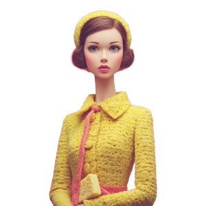 Sponge Barbie Vinyl Car Decal Sticker – Waterproof & UV-Resistant 8"