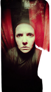 Unsettling Portrait Vinyl Car Decal Sticker – Waterproof & UV-Resistant 8"