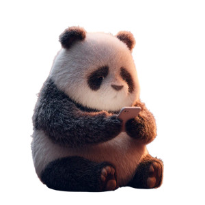 Cute Panda On Phone V2 Vinyl Car Decal Sticker – Waterproof & UV-Resistant 8" Cute Panda On Phone V2 Vinyl Car Decal Sticker – Waterproof & UV-Resistant 8"
