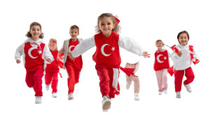 Joyful Turkish Children Vinyl Car Decal Sticker – Waterproof & UV-Resistant 8" Joyful Turkish Children Vinyl Car Decal Sticker – Waterproof & UV-Resistant 8"