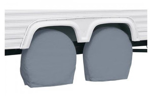 Protect Your Tires | Custom Fit 27-30" | Gray Vinyl | Pack Of 2 Protect Your Tires | Custom Fit 27-30" | Gray Vinyl | Pack Of 2