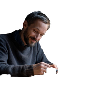 Lego Builder With Robotic Arm Vinyl Car Decal Sticker – Waterproof & UV-Resistant 8"