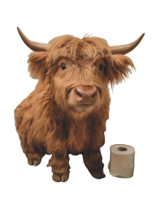 Cute Highland Cow V2 Vinyl Car Decal Sticker – Waterproof & UV-Resistant 8" Cute Highland Cow V2 Vinyl Car Decal Sticker – Waterproof & UV-Resistant 8"