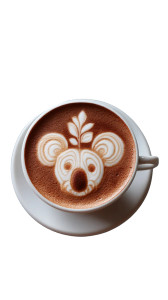 Koala Barista Latte Vinyl Car Decal Sticker – Waterproof & UV-Resistant 8" Koala Barista Latte Vinyl Car Decal Sticker – Waterproof & UV-Resistant 8"