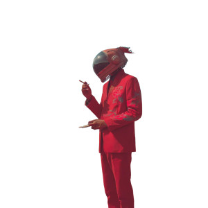 Man In Red Suit V2 Vinyl Car Decal Sticker – Waterproof & UV-Resistant 8"