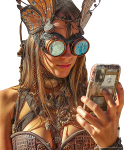 Butterfly-Wing Mask Vinyl Car Decal Sticker – Waterproof & UV-Resistant 8"