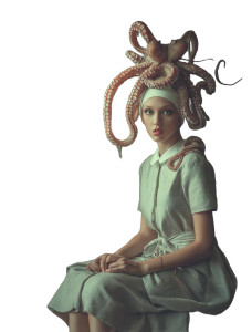 Woman With Octopus Vinyl Car Decal Sticker – Waterproof & UV-Resistant 8" Woman With Octopus Vinyl Car Decal Sticker – Waterproof & UV-Resistant 8"