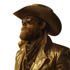 Golden Country Singer Vinyl Car Decal Sticker – Waterproof & UV-Resistant 8" Golden Country Singer Vinyl Car Decal Sticker – Waterproof & UV-Resistant 8"